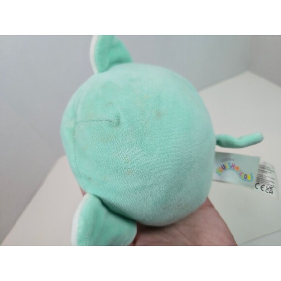 Diego the Elephant Squishmallows Soft Aqua Plush KellyToy 5 Inches - Picture 4 of 6